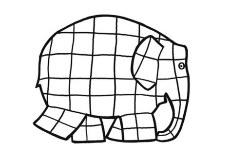 Download Elmer The Elephant - Coloring Pages For Kids And For ...