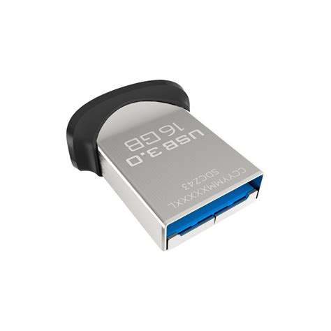 Pen Drive Sandisk 16gb Ultra Fit Flash Drive Usb 30 Sdcz43 016g G46