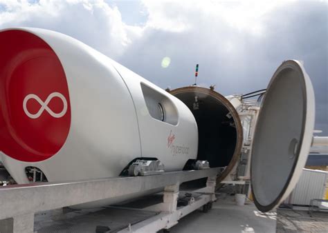 Virgin Hyperloop Takes First Passengers For A High Speed Ride In A
