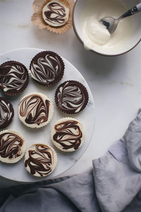 Marbled Tahini Chocolate Cups A Cozy Kitchen Chocolate Cups White