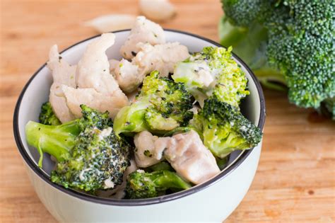 Cremige Low Carb Brokkoli Hähnchen Pfanne