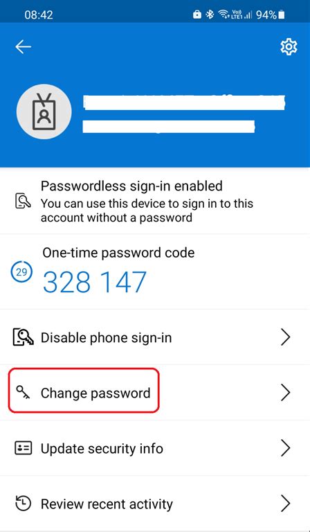 Security You Can Now Change Your Password And Update Your Security