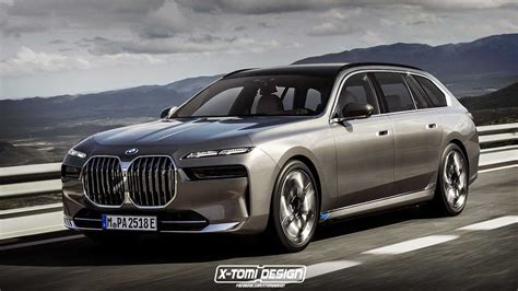 New Bmw 7 Series Unofficial Rendering Shows A Big Bold Wagon