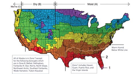 Us Map Climate Zones
