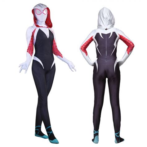 Gwenom cosplay costume woman venom symbiote spider gwen stacy spiderman superhero costume 3d printed fullbody zentai suit. Toddler & Womens Spider Girl Gwen Stacy Costume Halloween ...
