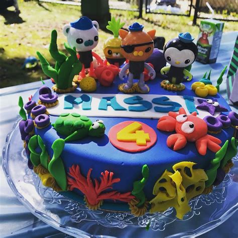 This chocolate sponge cake has a deep chocolate infused sponge that is sandwiched together with a thick chocolate frosting that melts in the mouth. Octonauts birthday cake ideas. Two layers of basic vanilla ...