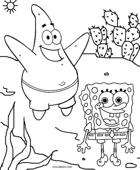 Desenhos De Bob Esponja E Patrik Para Colorir The Best Of Coloring