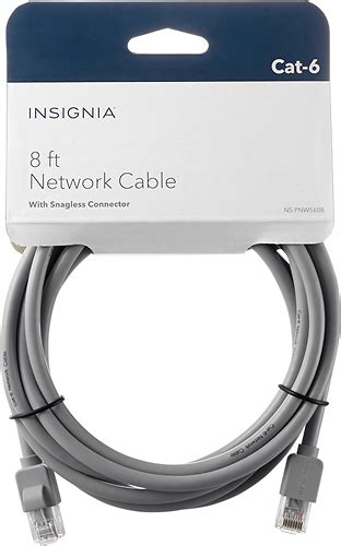 I've even wired cat 6 cables using t568b and standard rj45 terminators. Insignia™ 8' Cat-6 Ethernet Cable Gray NS-PNW5608 - Best Buy