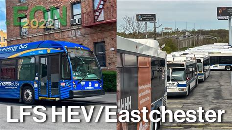 ⁴ᴷ Mta Nyct Bronx Buses 2022 Lfs Hev 9848 On The Bx30 Eastchester