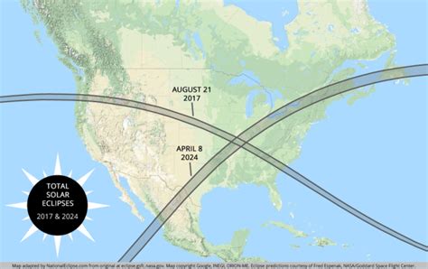 X Marks The Spot Two Total Solar Eclipses In Seven Years National
