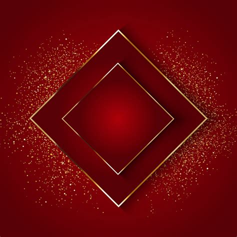 Elegant red background with gold glitter 692058 Vector Art at Vecteezy