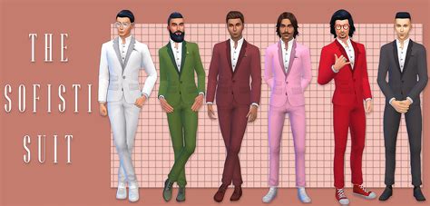 Sims 4 Maxis Match Men