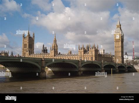 The Palace Of Westminster Houses Of Parliament And Big Ben Clock