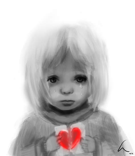 Girl With Broken Heart By Chaoslt On Deviantart