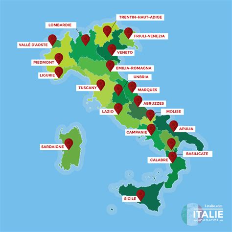 Présentation imagen carte italie région fr thptnganamst edu vn