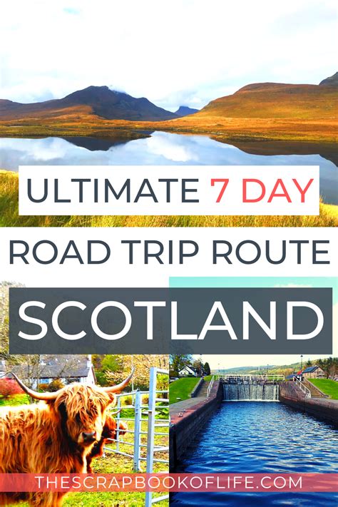 The Ultimate Bucket List Scotland Road Trip Itinerary For Days Road Trip Europe Road Trip
