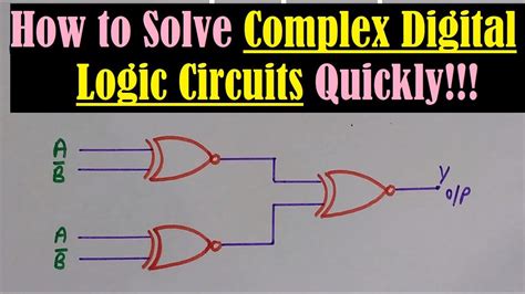 How To Solve Logic Circuits Digital Logic Circuits Xnor Gate And Xnor