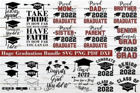 Graduation Class Of 2022 Bundle Bundle · Creative Fabrica