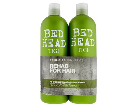 Tigi Bed Head Rehab For Hair Re Energize Shampoo Conditioner Duo