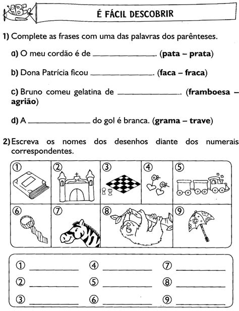Atividades De Português 3 Ano Interpretação De Texto E Gramática