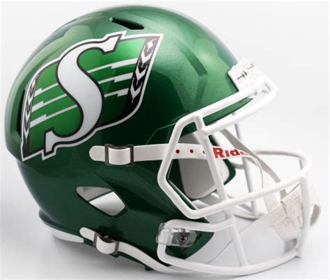 All this isn't to say the name shouldn't have been changed. Saskatchewan Roughriders CFL Speed Replica Football Helmet ...