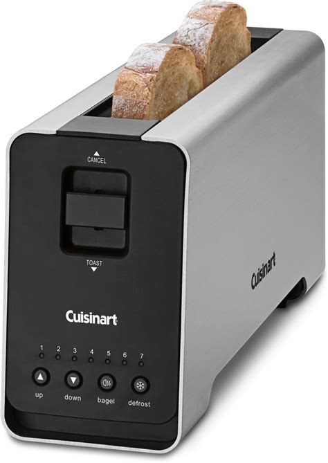 Cuisinart Cpt 2000 2 Slice Long Slot Motorized Toaster Amazonca Home