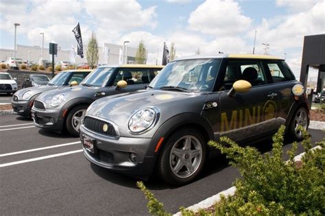 On Display In The Parking Lot Electric Cars Suv Car Mini Cooper