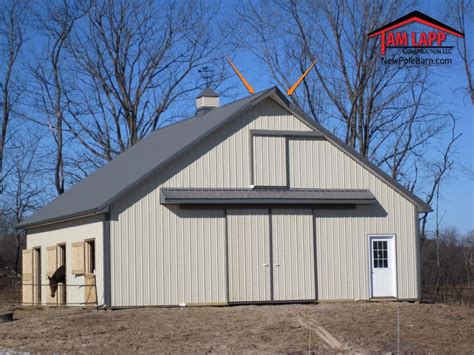 Pole Building Misc Design Options - Tam Lapp Construction, LLC