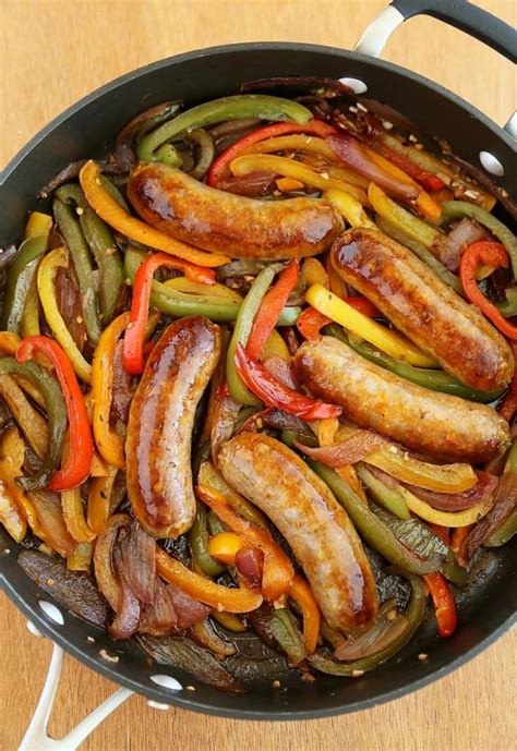 Making the sausages was not as hard as i thought, and it tasted amazing. guardians-of-the-food | Stuffed peppers, Italian sausage, Bratwurst recipes