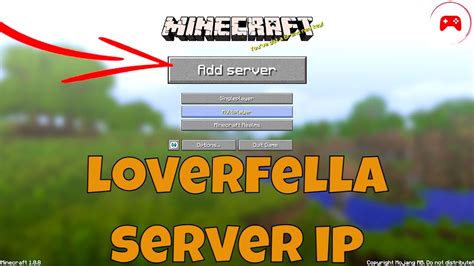 Loverfellas Minecraft Server Ip Youtube
