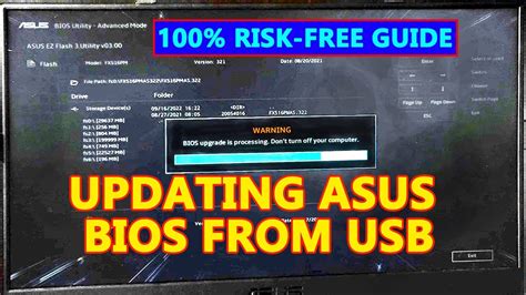 How To Update Bios In Asus Motherboard From Usb Flash Drive