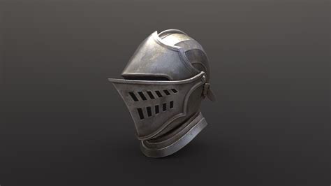 Elite Knight Helm From Dark Souls Buy Royalty Free 3d Model By
