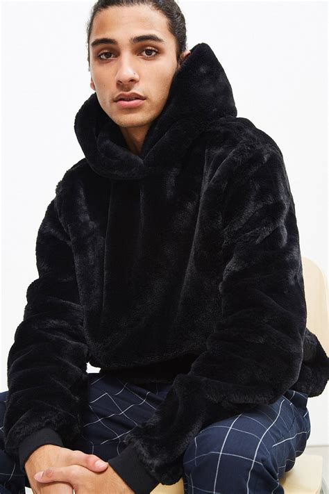 Uo Faux Fur Hoodie Sweatshirt Faux Fur Hoodie Fur Hoodie Fur Hoodie