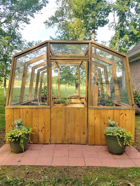 In others it's silica sand that doesn't hold water or nutrients at all. DIY Enclosed Garden "Greenhouse" - The Scrap Shoppe in ...