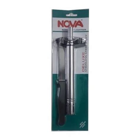 Silver Nova Stainless Steel Gas Lighter Knife Set For Kitchen At Rs 78