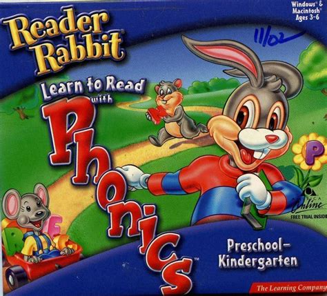 Reader Rabbits Learn To Read With Phonics Preschool And Kindergarten