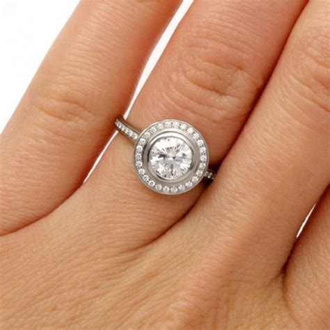 French jewellery maker cartier designed a breathtaking collection of engagement and wedding rings. Cartier d'Amour Diamond Platinum Engagement Ring at 1stdibs
