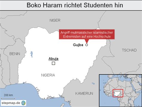 Wer es nicht sieht, wird glauben es gibt keine probleme mit dem islam. StepMap - Nigeria: Boko Haram richtet Studenten hin ...