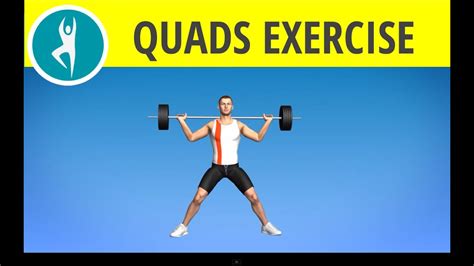 Quadriceps Exercise Quads Workout Barbell Side Split Side Youtube