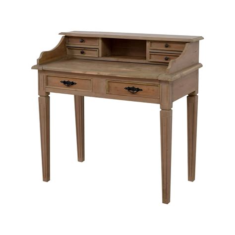 Sit & stand desks (100). 67% OFF - Wooden Desk with Small Hutch / Tables