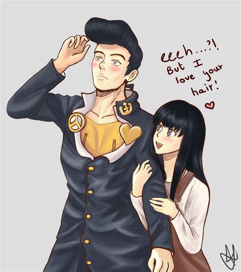 What Did You Say About My Hair I Did It A Fanart Of Josuke And