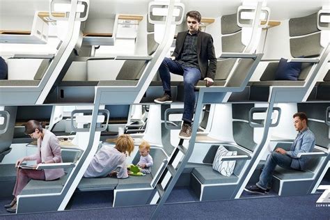 This Double-decker Airplane Seat Could One Day Allow ...