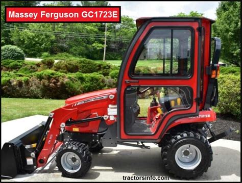 Massey Ferguson Gc1723e Specs Weight Price And Review