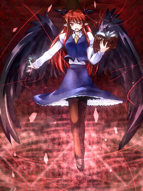 Yanagi Ryou Koakuma Embodiment Of Scarlet Devil Touhou Bad Id Bad