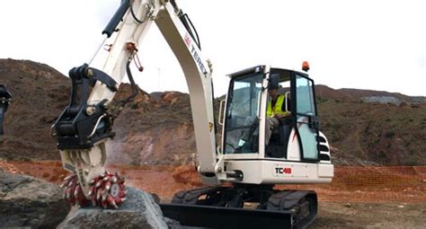 Terex Tc48 Excavators Dig Depth 3700mm Specification