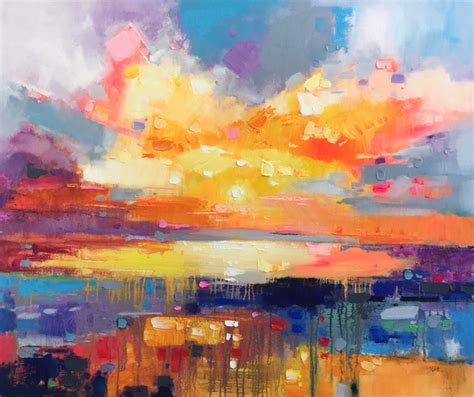Colorful Sky 553 Oil Painting By Jinsheng You