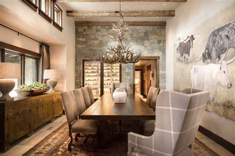 95 Rustic Dining Room Ideas (Photos)