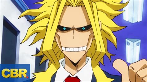 What Nobody Realized About All Might In My Hero Academia Youtube