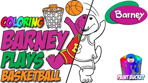 Barney and friends in new rainbow color coloring page fun for kids to learn art. Barney Plays Coloring Pages - Barney and Friends Coloring ...