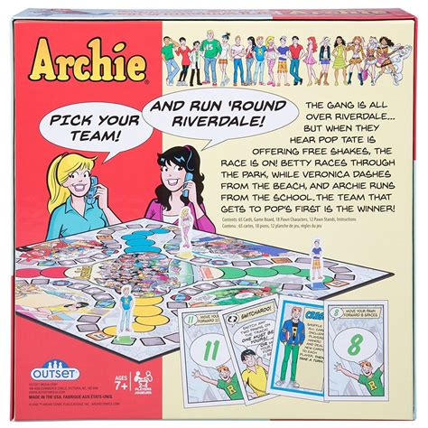 1360 x 1836 jpeg 335 кб. Running 'Round Riverdale - Archie Board Game - Toy Sense